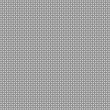 Soyut geometrik çapraz siyah beyaz desen, vektör illüstrasyonu  