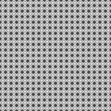 Noktalı soyut desen, üretken hesaplama sanatı çizimi 