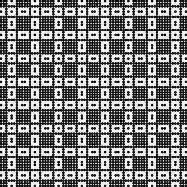 Geometrik soyut siyah beyaz arkaplan, vektör illüstrasyonu 