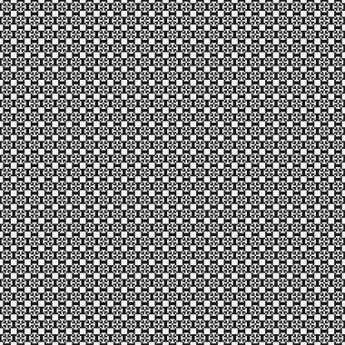 Soyut Çapraz Desenli Noktalar Logosu, üretken hesaplama sanatı çizimi