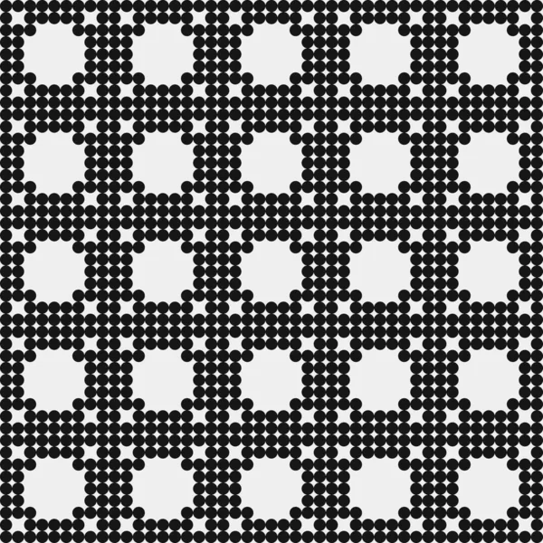 Illustration Vectorielle Abstraite Motif Ornemental Noir Blanc — Image vectorielle