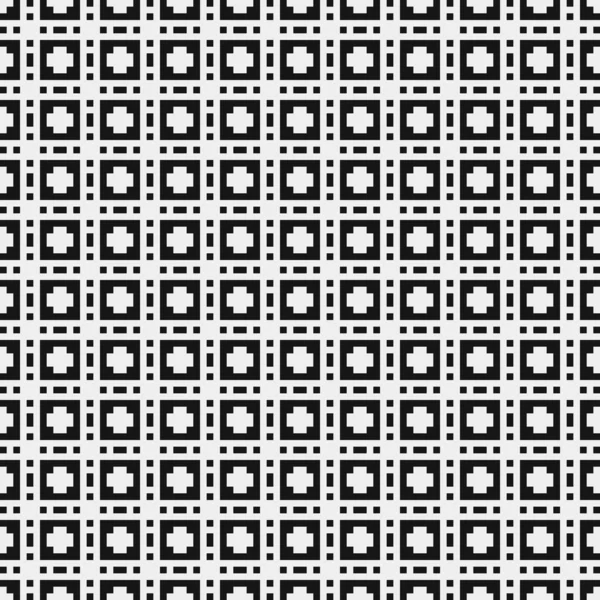 Abstraktes Kreuzmuster Generative Dots Logo Computergrafische Illustration — Stockvektor