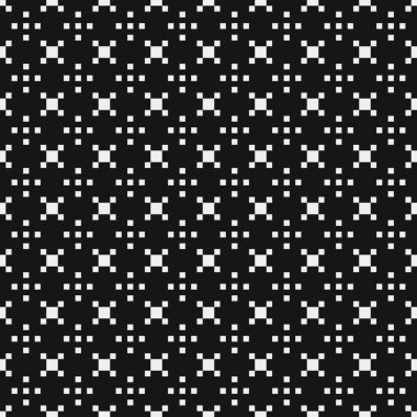 Soyut çapraz desen. Üretici noktalar logosu. Hesaplama sanatı illüstrasyonu 