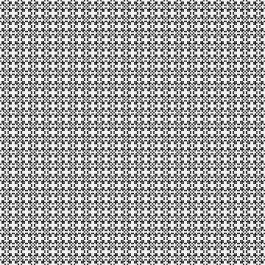 Basit geometrik soyut siyah beyaz arkaplan, vektör illüstrasyonu tekrarlanıyor 