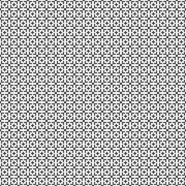Herhaling Van Eenvoudige Geometrische Abstracte Zwart Witte Achtergrond Vector Illustratie — Stockvector