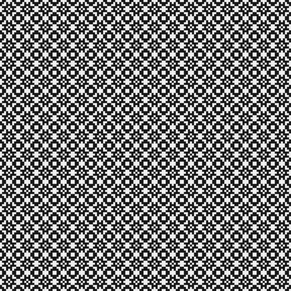 Abstract Herhaald Kruis Patroon Stippen Logo Generatieve Computationele Kunst Illustratie — Stockvector