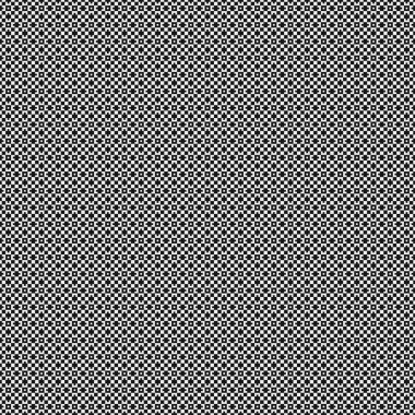 Soyut çapraz desen. Üretici noktalar logosu. Hesaplama sanatı illüstrasyonu 