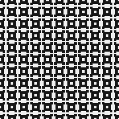 Geometrik soyut siyah beyaz arkaplan, vektör illüstrasyonu 