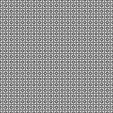 Soyut çapraz desen. Üretici noktalar logosu. Hesaplama sanatı illüstrasyonu 