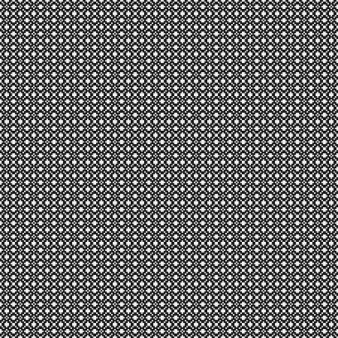 Soyut çapraz desen. Üretici noktalar logosu. Hesaplama sanatı illüstrasyonu 