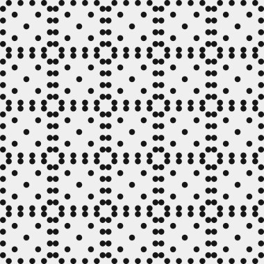 Basit geometrik soyut siyah beyaz arkaplan, vektör illüstrasyonu tekrarlanıyor 