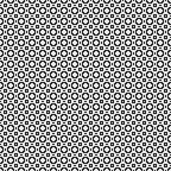 Repitiendo Fondo Blanco Abstracto Geométrico Simple Negro Ilustración Del Vector — Vector de stock