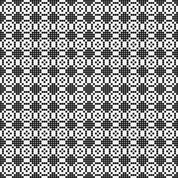 Rezumat Cross Model Dots Logo Generativ Ilustrație Artă Computațională — Vector de stoc
