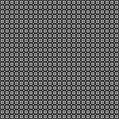 Soyut çapraz desen. Üretici noktalar logosu. Hesaplama sanatı illüstrasyonu 