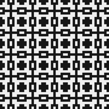 Soyut çapraz desen. Üretici noktalar logosu. Hesaplama sanatı illüstrasyonu 