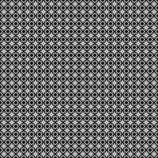 Abstract Cross Pattern Dots Logo Generative Computational Art Illustration — стоковый вектор