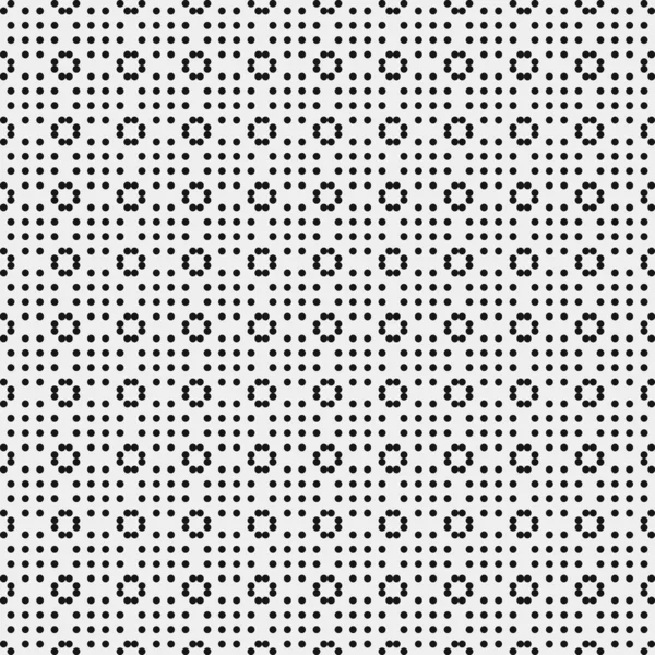 Illustration Vectorielle Abstraite Motif Ornemental Noir Blanc — Image vectorielle