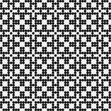 Geometrik siyah beyaz şekilsiz arka plan, vektör illüstrasyonu 