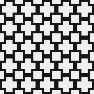 Dipsiz geometrik şekilli vektör soyut desen çizimi 