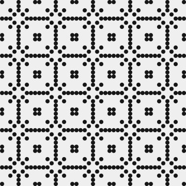 Noktalı soyut desen, üretken hesaplama sanatı çizimi 