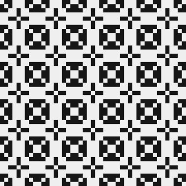 Soyut çapraz desen. Üretici noktalar logosu. Hesaplama sanatı illüstrasyonu 