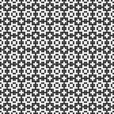 Noktalı soyut geometrik desen, üretken hesaplama sanatı çizimi 