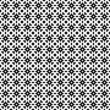 Soyut çapraz desen. Üretici noktalar logosu. Hesaplama sanatı illüstrasyonu 