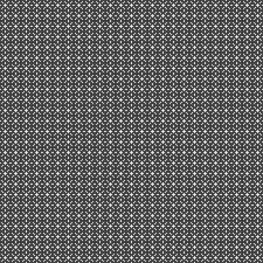 Soyut siyah ve beyaz süs desenli vektör çizimi