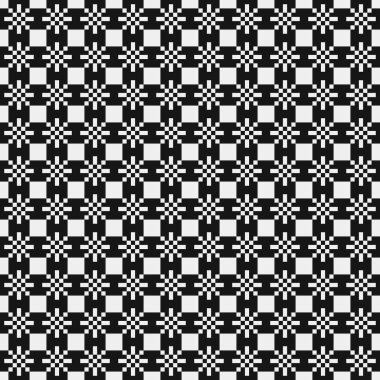 Soyut Çapraz Noktalar Şablonu, arka plan. Vektör illüstrasyonu   