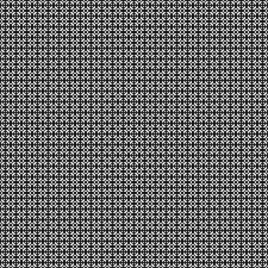 Soyut çapraz desen. Üretici noktalar logosu. Hesaplama sanatı illüstrasyonu 