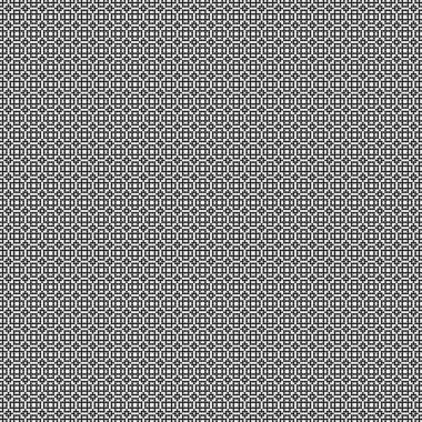 Kusursuz geometrik soyut siyah beyaz arkaplan, vektör illüstrasyonu 