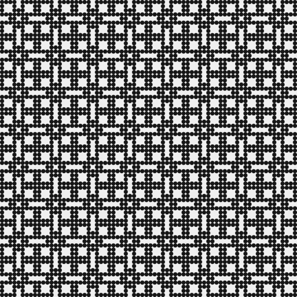 Illustration Vectorielle Abstraite Motif Ornemental Noir Blanc — Image vectorielle