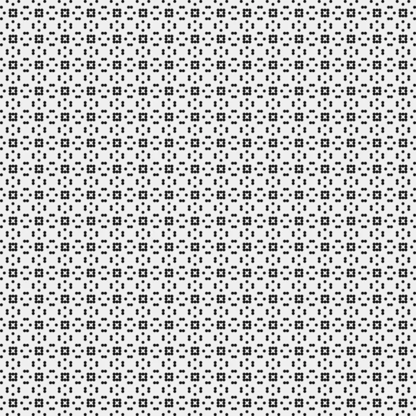 Geometrisch Zwart Wit Naadloze Vormen Achtergrond Vector Illustratie — Stockvector