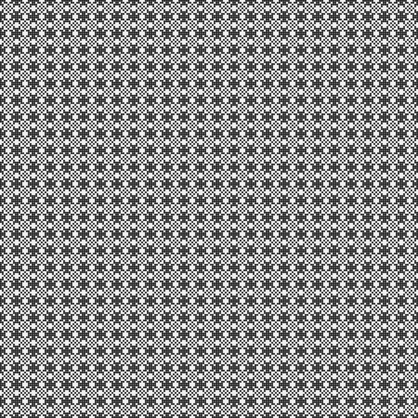 Illustration Vectorielle Abstraite Motif Ornemental Noir Blanc — Image vectorielle