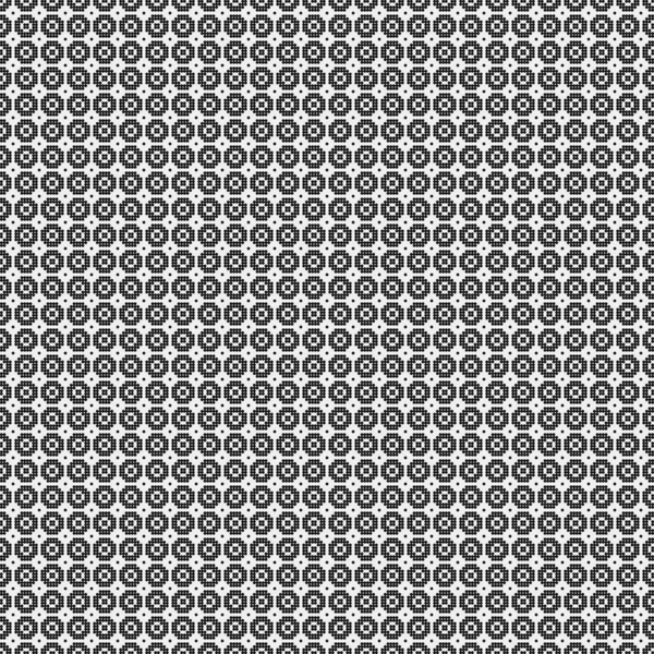 Illustration Vectorielle Abstraite Motif Ornemental Noir Blanc — Image vectorielle