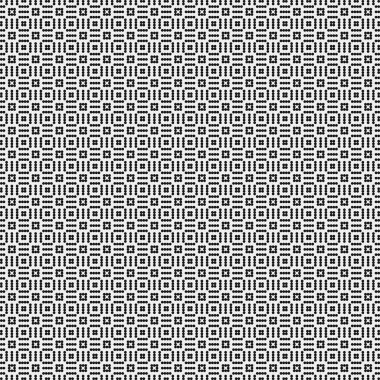 Noktasız geometrik şekilli soyut desenli sanat çizimi 