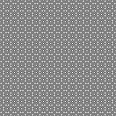 Siyah ve beyaz geometrik arkaplanın kusursuz deseni
