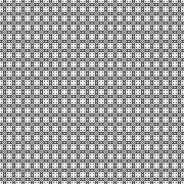 Basit geometrik soyut siyah beyaz arkaplan, vektör illüstrasyonu tekrarlanıyor 