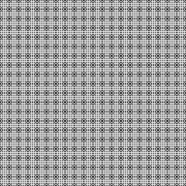 Soyut çapraz desen. Üretici noktalar logosu. Hesaplama sanatı illüstrasyonu 