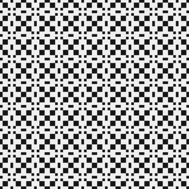 Soyut Çapraz Noktalar Şablonu, arka plan. Vektör illüstrasyonu   