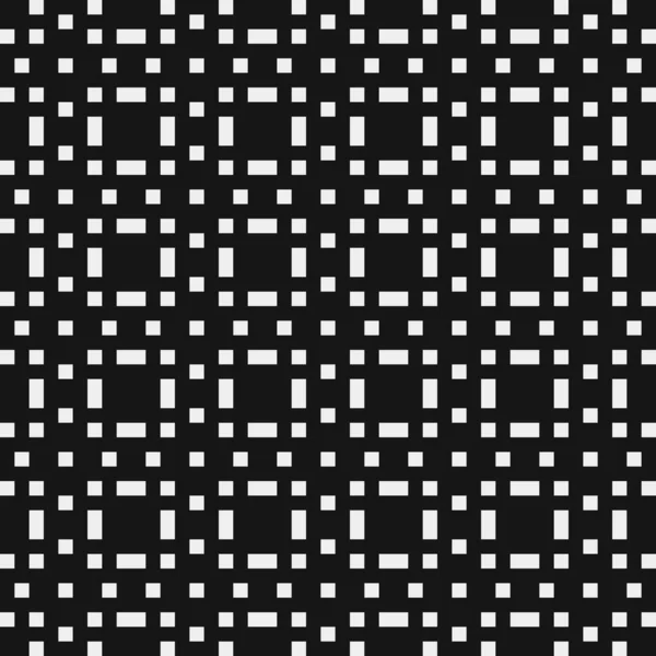 Abstrakt Geometrisk Krydset Sort Hvidt Mønster Vektor Illustration – Stock-vektor