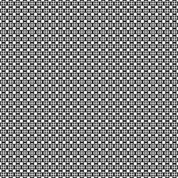 Illustration Vectorielle Abstraite Motif Ornemental Noir Blanc — Image vectorielle