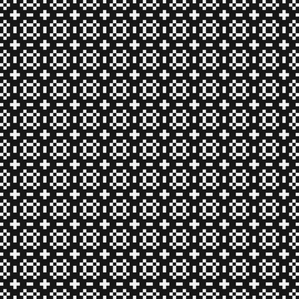 Abstraktní Křížový Vzorec Generativní Tečkované Logo Výpočetní Umělecká Ilustrace — Stockový vektor
