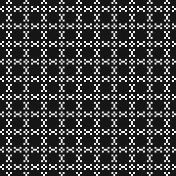 Abstract Cross Pattern Dots Logo Ilustração Arte Computacional Generativa — Vetor de Stock