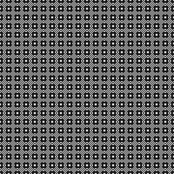 Abstrait Cross Pattern Dots Logo Illustration Générative Art Numérique — Image vectorielle