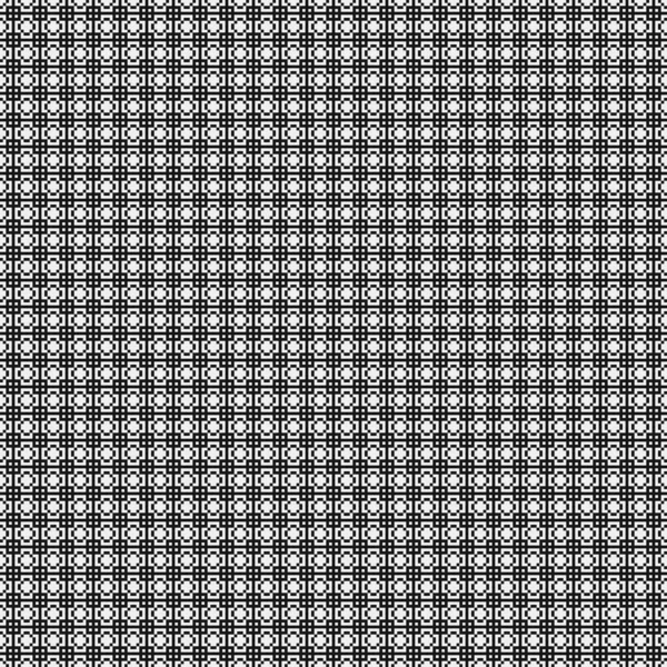 Abstraktes Cross Pattern Dots Logo Generative Computergestützte Kunstillustration — Stockvektor