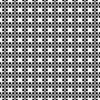 soyut geometrik siyah beyaz desen, vektör illüstrasyonu 