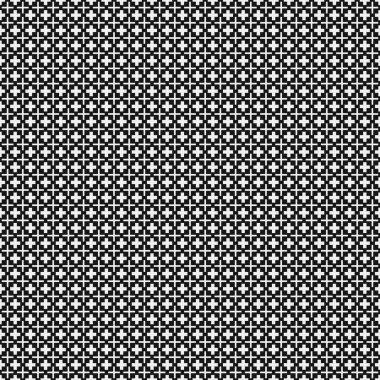 soyut geometrik siyah beyaz desen, vektör illüstrasyonu 