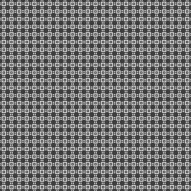 Soyut siyah ve beyaz süs desenli vektör çizimi