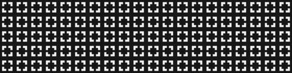 Abstraktes Geometrisches Kreuzmuster Vektorillustration — Stockvektor